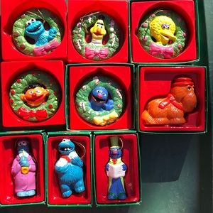 Sesame Street Ornaments